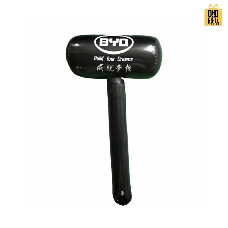 ค้อนทุบเป่าลม pvc สกรีนชื่อ สกรีนโลโก้ทำเป็นของพรีเมี่ยมได้