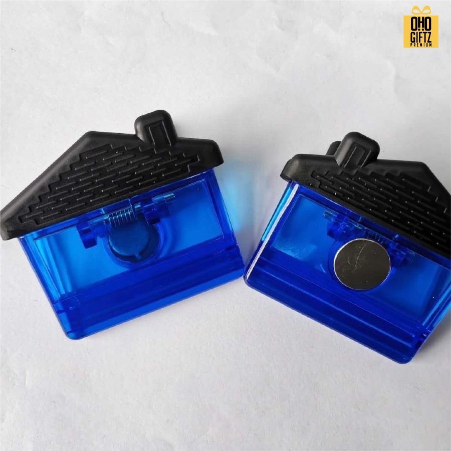 คลิปหนีบบ้านแม่เหล็กติดตู้เย็น สกรีนโลโก้ ทำเป็นของพรีเมี่ยมได้